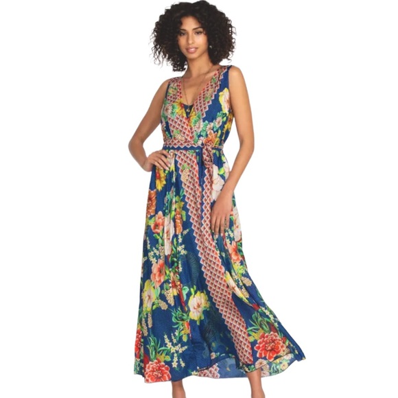 NWOT Johnny Was Dragona Adelia Dress Multi - Picture 9 of 12